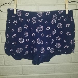 Shell Cotton Shorts
